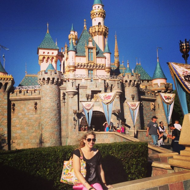 The tiny but classically beautiful Sleeping Beauty Castle