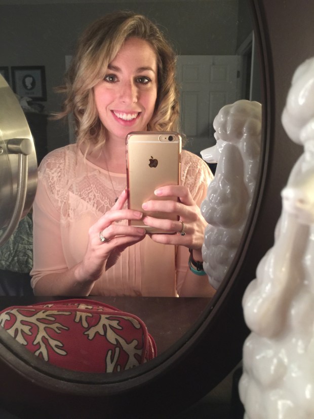 Post-haircut and pre-dinner yesterday